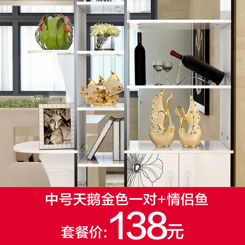 欧式陶瓷电镀家居装饰品玄关摆件客厅摆设现代工艺品结婚礼品批