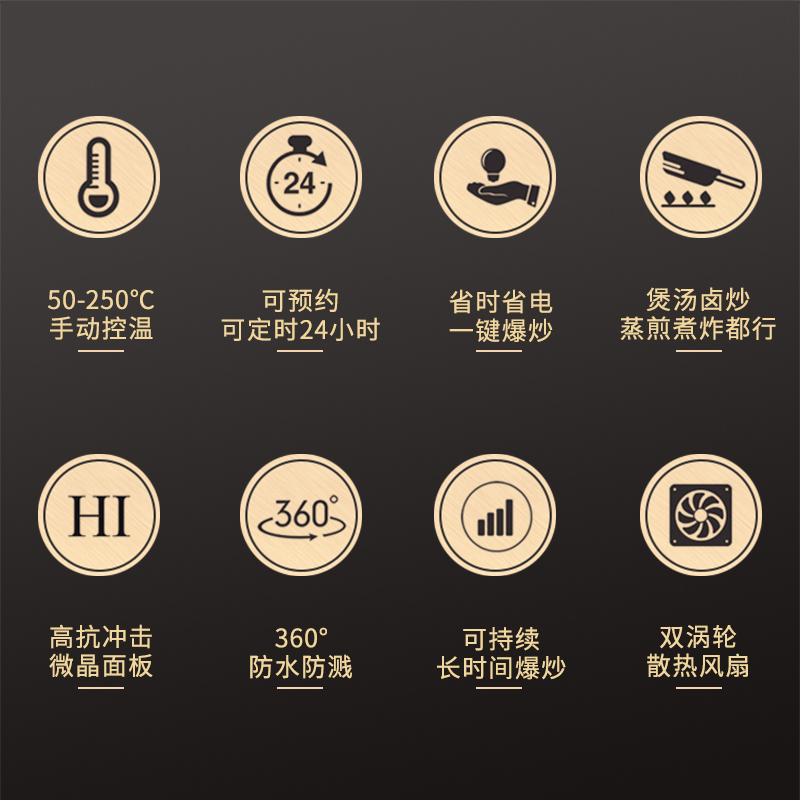 圣托(Shentop)凹型商用电磁炉 平面大功率煲汤炉 饭店餐馆炒菜炉 5000W台式平凹组合炉 STC-50Z