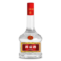 黄金酒 喜福荟 45度 500ML 水晶装 单瓶装盒装