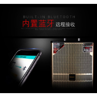 特美声QX-1520移动拉杆音响录音蓝牙消音电瓶音箱