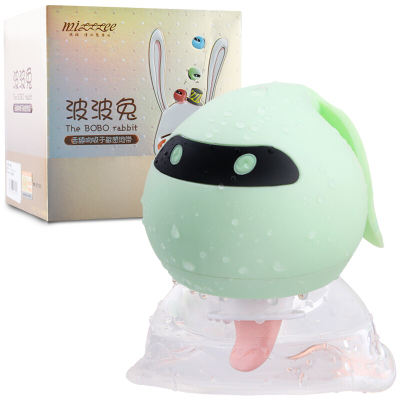 谜姬Mizz Zee变频 女用自慰器舌型器具 震动乳房按摩器跳蛋 吸阴器 成人情趣性用品 绿色波波兔（吸阴+舌舔）