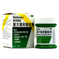 曼秀雷敦复方薄荷脑软膏28g*1瓶/盒 鼻塞昆虫叮咬皮肤皲裂晒伤