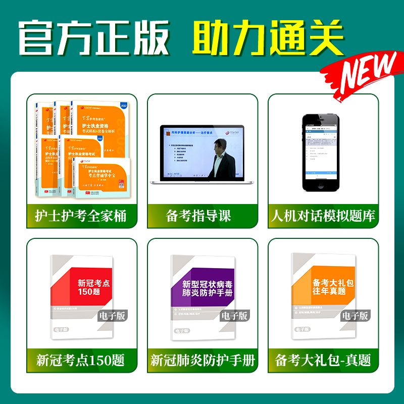 [正版]2024版 丁震护考 全套(6本)高清大图