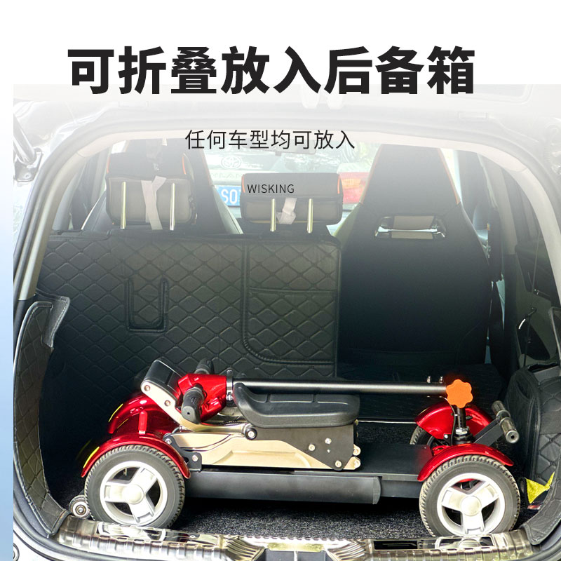 威之群 轻便手动折叠电动车 4050高清大图