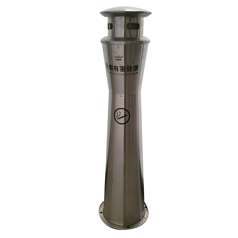 金迪乐不锈钢烟灰柱灭烟柱烟灰垃圾桶高清大图
