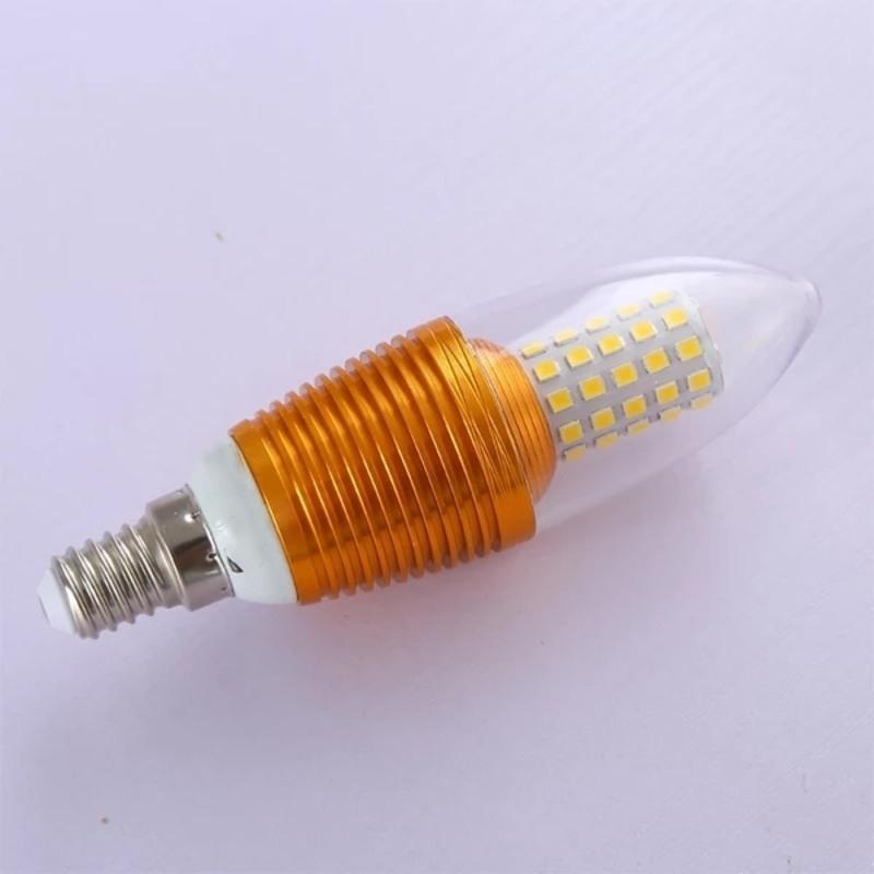 祎琳led蜡烛灯泡e14小螺口5W7w9w12W尖泡拉尾吊灯光源e27节能灯泡