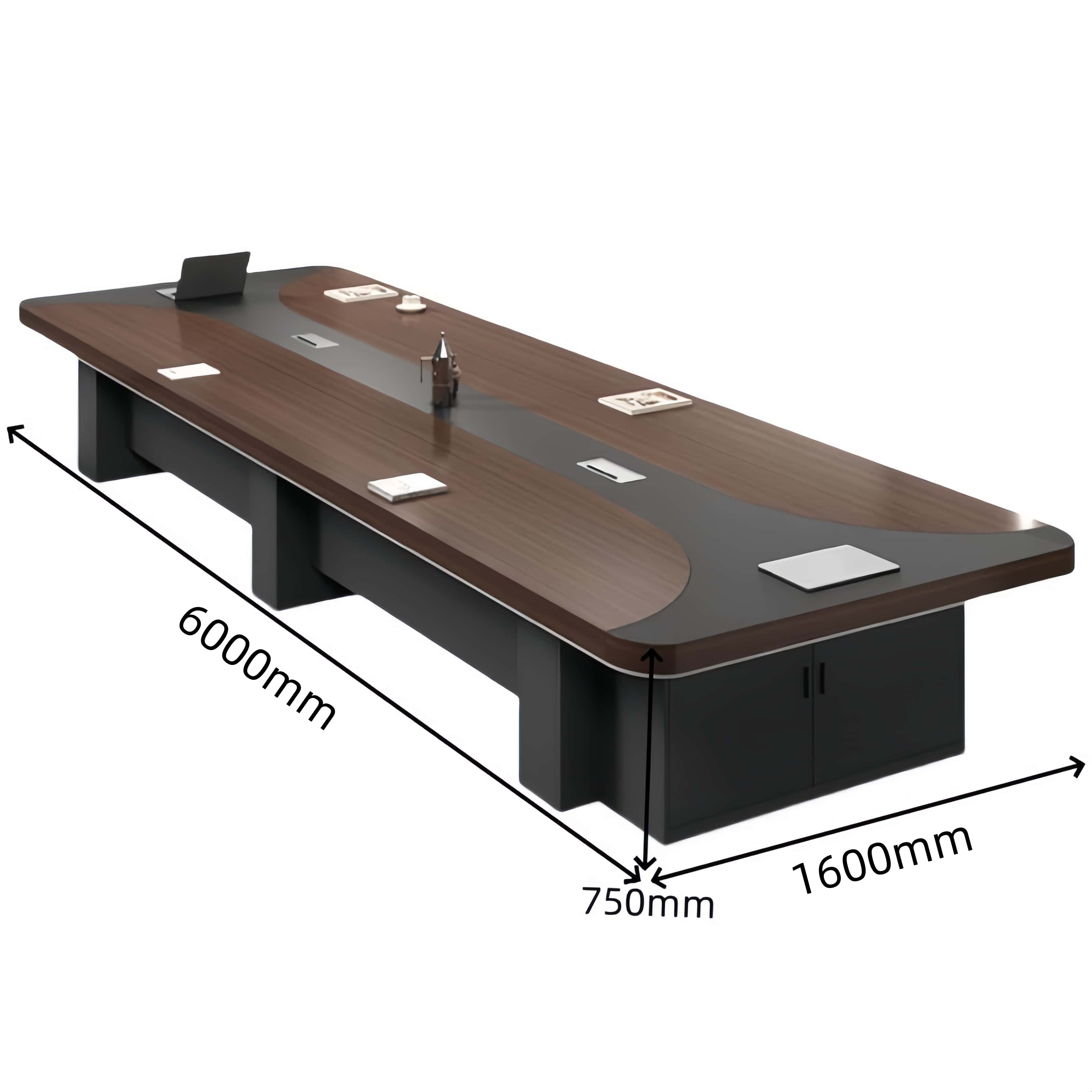鑫木樽会议桌6*1.6m张高清大图