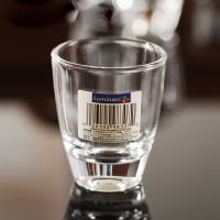 乐美雅（Luminarc）烈酒金杯 白酒杯 洋酒杯 50ml 12只装 16166玻璃酒杯酒具否一次性使用