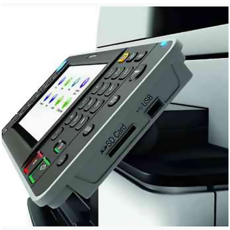 理光(RICOH) MPC6004exSP A3彩色数码复合机 双纸盒+双面输稿器 +原装机柜+装订 暖白色