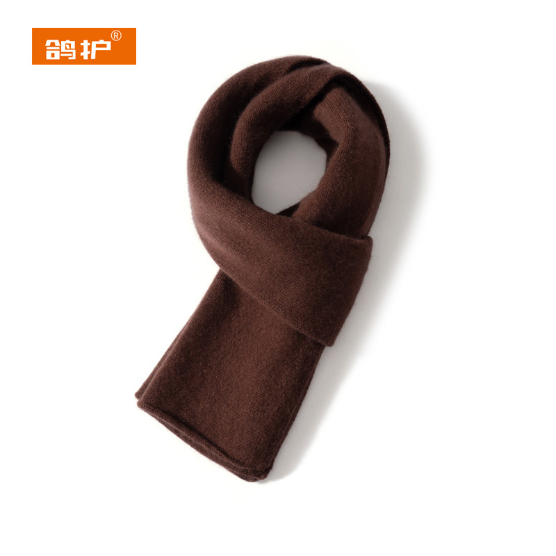 鸽护 围巾 GH223QDK-山羊绒 条高清大图