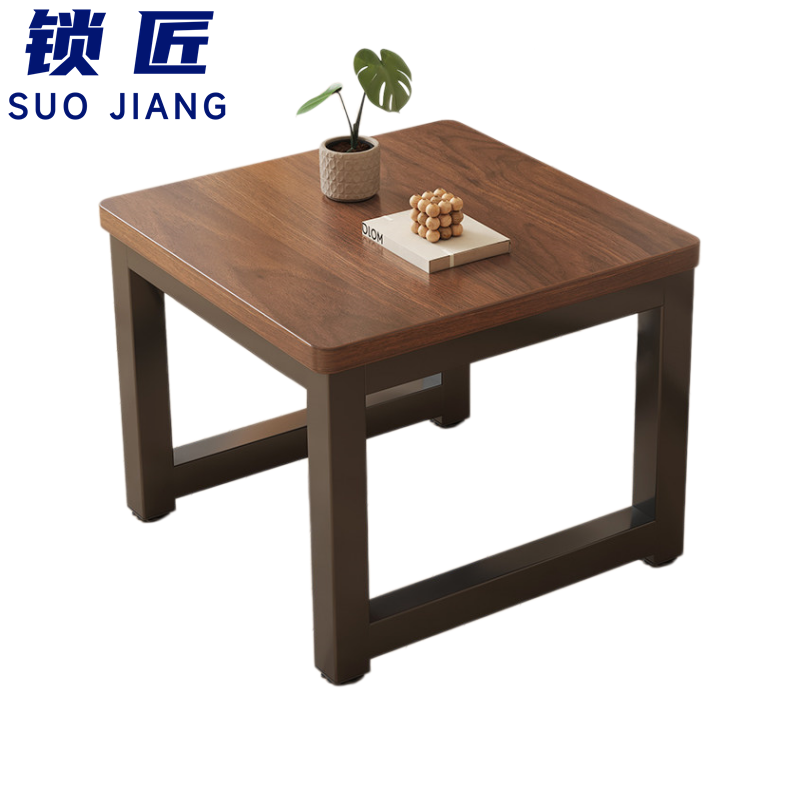 锁匠 岩板茶几 简易边几70*70*45cm 张