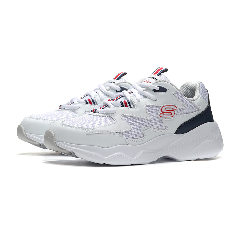Skechers斯凯奇女鞋休闲鞋2018新款Dlites时尚熊猫鞋88888105