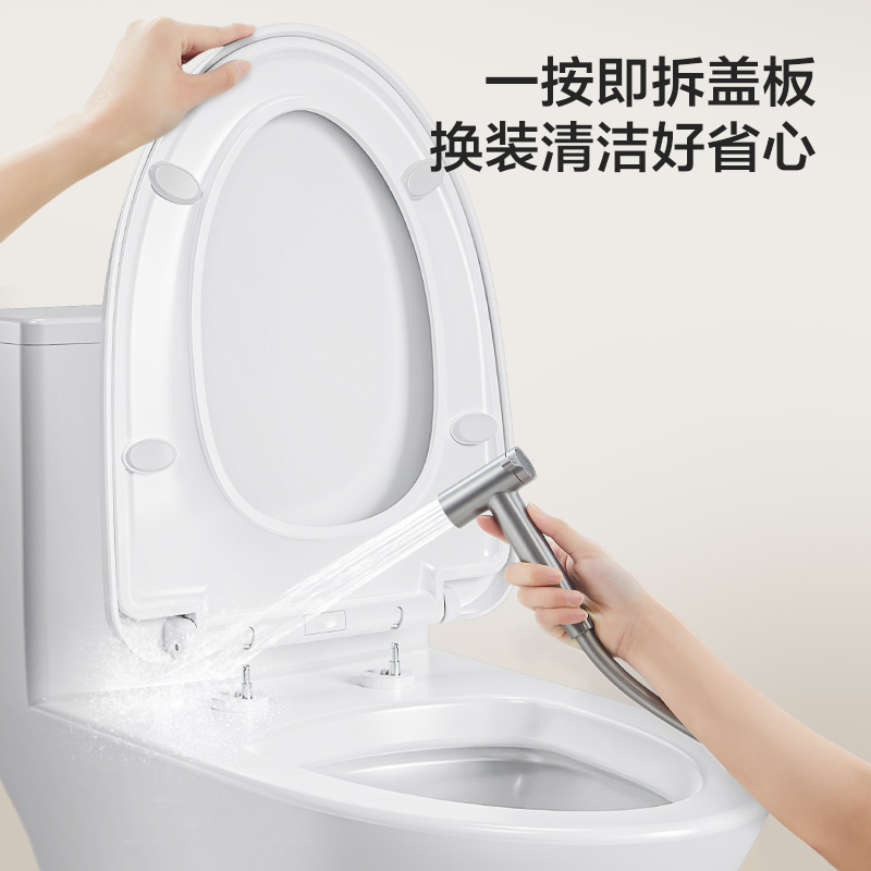 九牧(JOMOO)直冲式马桶直排马桶大冲力一级水效家用座便器直冲直排大冲力11357高清大图