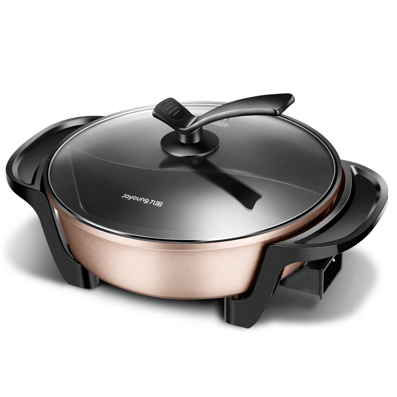 joyoung九阳jk50h9鸳鸯电火锅韩式多功能家用电热锅不粘锅