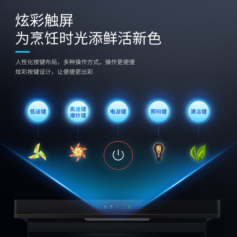 Fardior/法迪欧天际系列顶侧双吸7型吸油烟机 24m³爆炒大吸力 CXW-290-J9020R