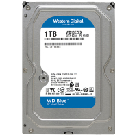 西部数据 WD 蓝盘 1TB SATA3 6Gb/s 7200转64M 台式机硬盘WD10EZEX