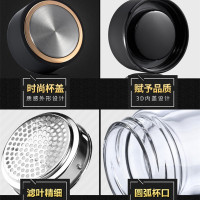 富光双层玻璃杯男士商务便携车载高硼硅水杯茶水分离泡茶杯子