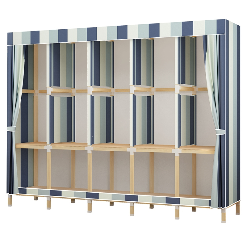 衣柜出租房用加固简易布衣柜结实古达耐用大挂衣柜家用卧室经济型