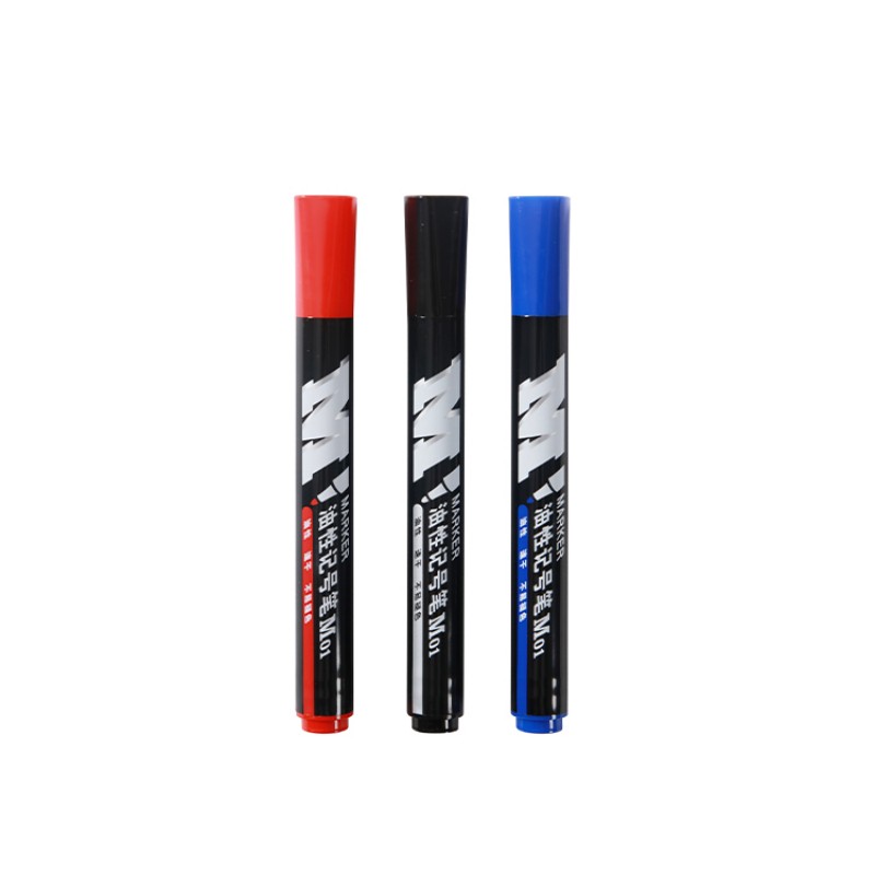 晨光 M&G 油性记号笔 APMY2204 2.0mm (黑色) 10支/盒 (大包装) 盒