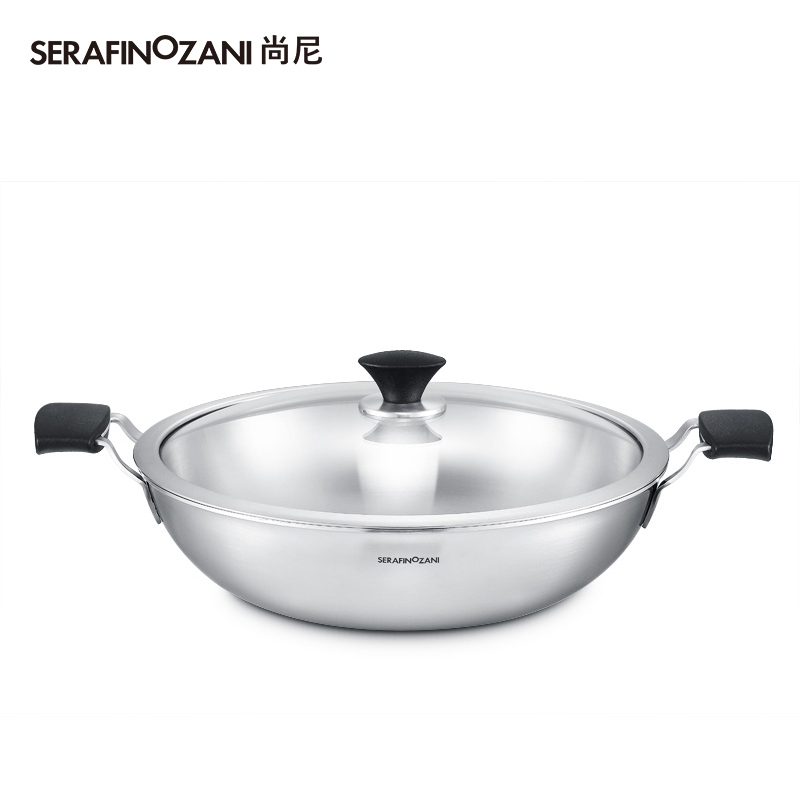 SERAFINOZANI 芬兰系列不锈钢煎炒锅