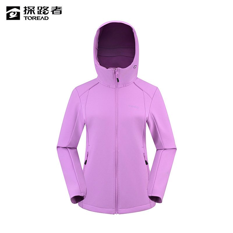 探路者 女式软壳外套 TAEEAN92054/件高清大图