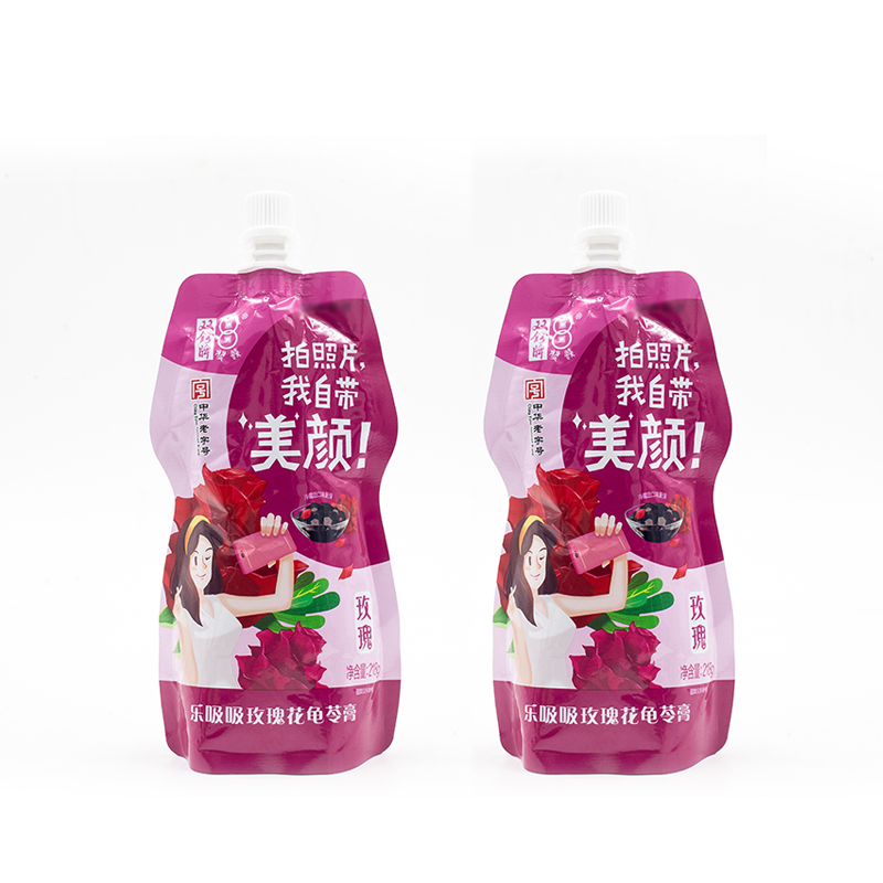 双钱牌龟苓膏 中华老字号 双钱 乐吸吸玫瑰花龟苓膏218g*6 1308g 果冻布丁 梧州特产五谷养生营养品