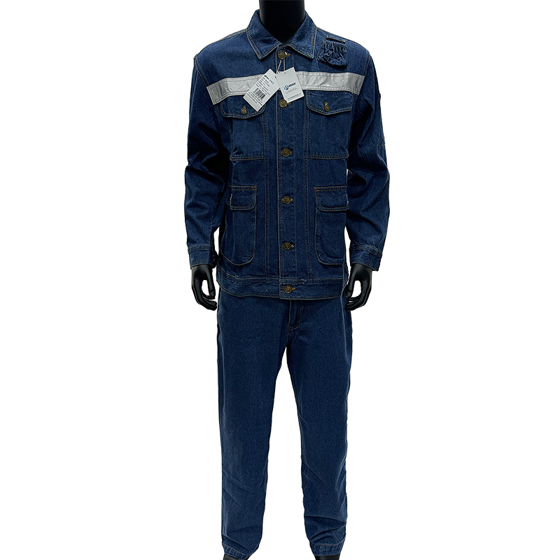 耐适达 高可视警示牛仔防护工作服套装 NSD6091/套