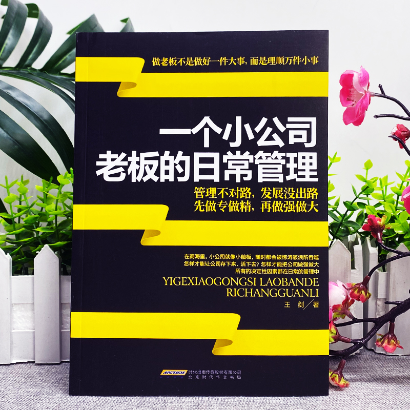 [正版] 一个小公司老板的日常管理案例 创业要考虑的16件事公司开店做生意实战创业指南 中小企业商业模式经营管理营销销高清大图