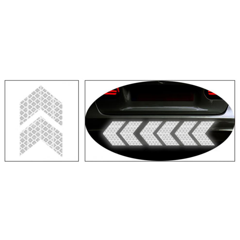 好企来 反光标识 AQ-0153 箭头帖 白 7cm 每片高清大图