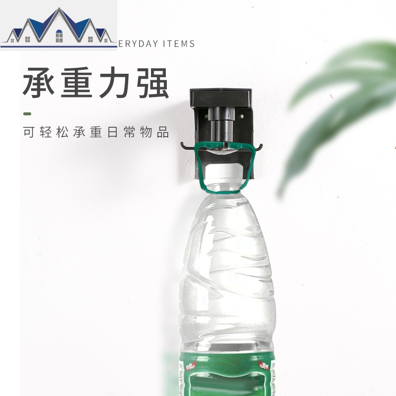 免打孔旋转挂钩厨房挂架挂件置物架厨具小工具壁挂勺子收纳墙挂式 三维工匠高清大图