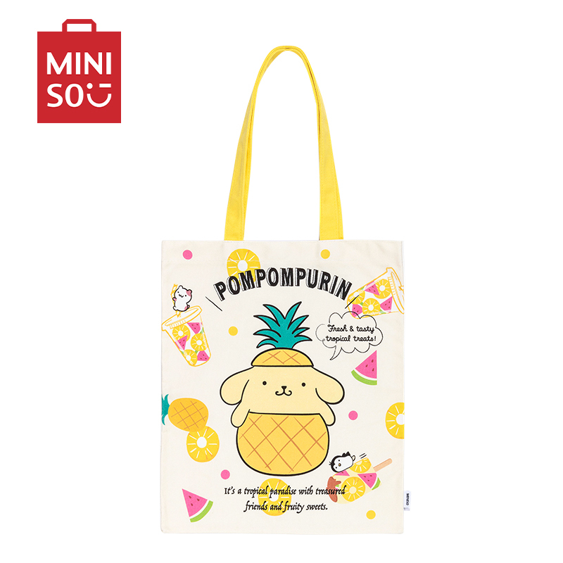 名创优品 (miniso) Sanrio Characters系列礼品包装袋gou物袋(Pompompurin)