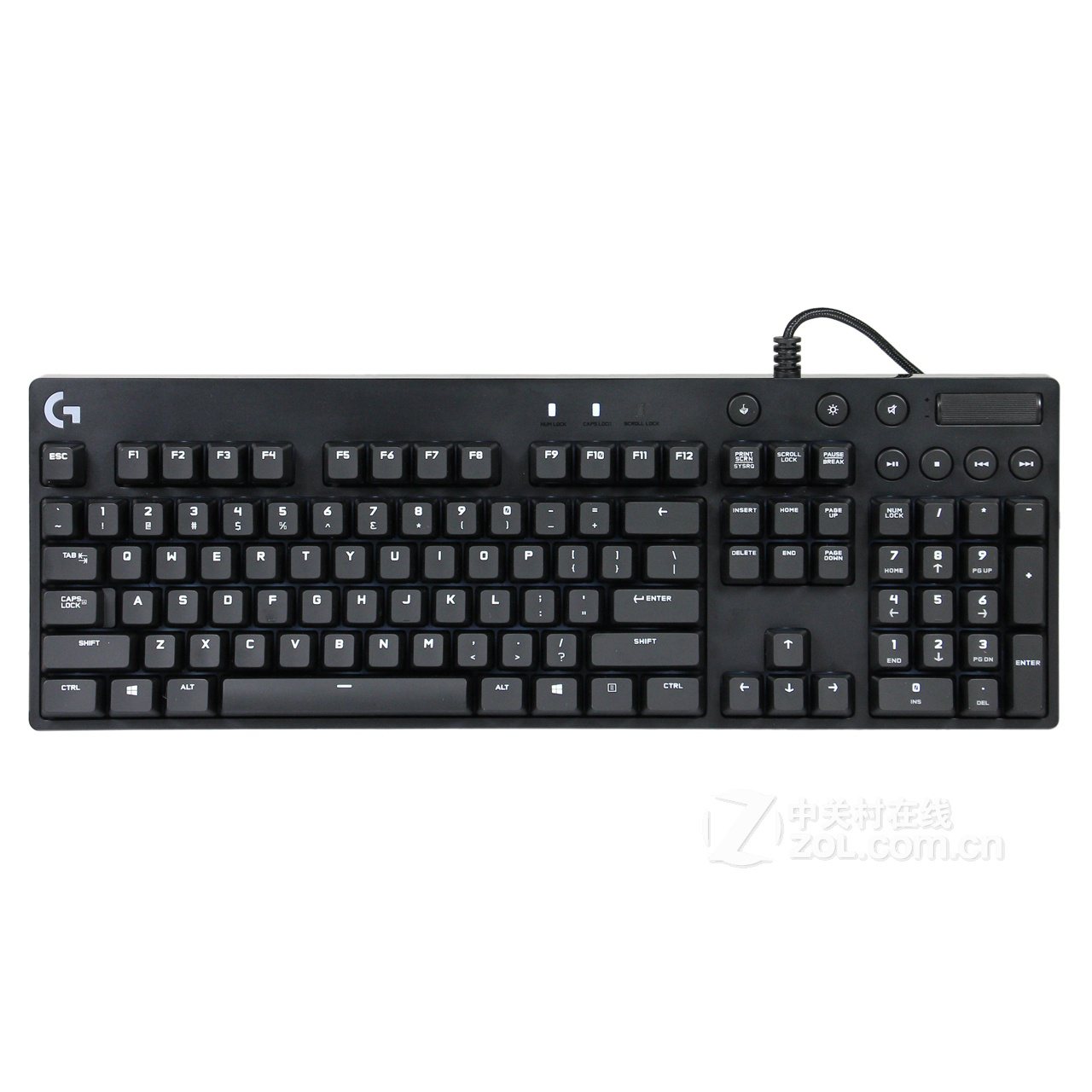 罗技logitechg610cherry轴红轴全尺寸背光机械游戏键盘送吃鸡宏参数