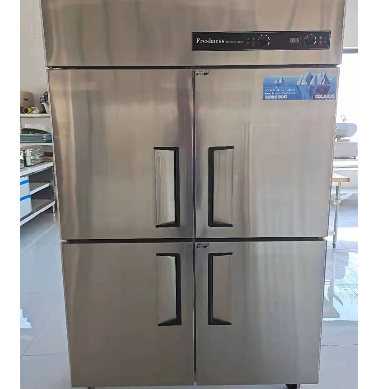 冰厨 商用四门冰柜立式大容量冷藏冷冻双温保鲜柜 brf4 双温款