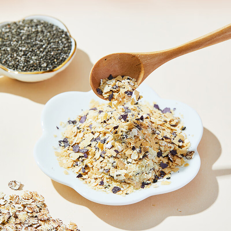 燕之坊谷物燕麦片浓郁麦香颗粒饱满色泽油亮即冲即食盒装320g高清大图