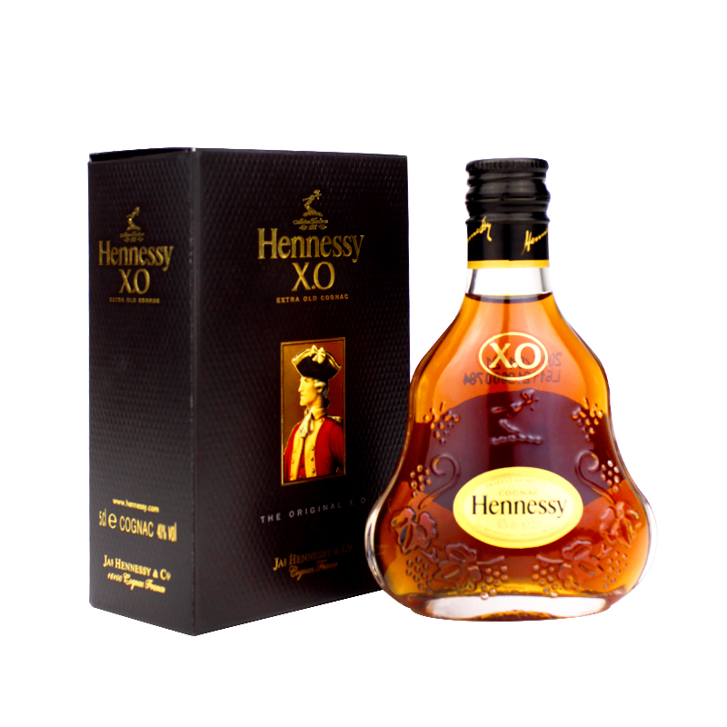 轩尼诗 Hennessy HXO干邑白兰地 50ml 单支[原装正品小酒版]