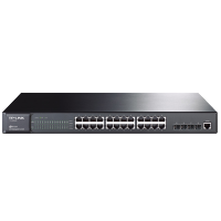 TP-LINK SG5428 24口全千兆三层网管型核心交换机4口千兆SFP光口VLAN
