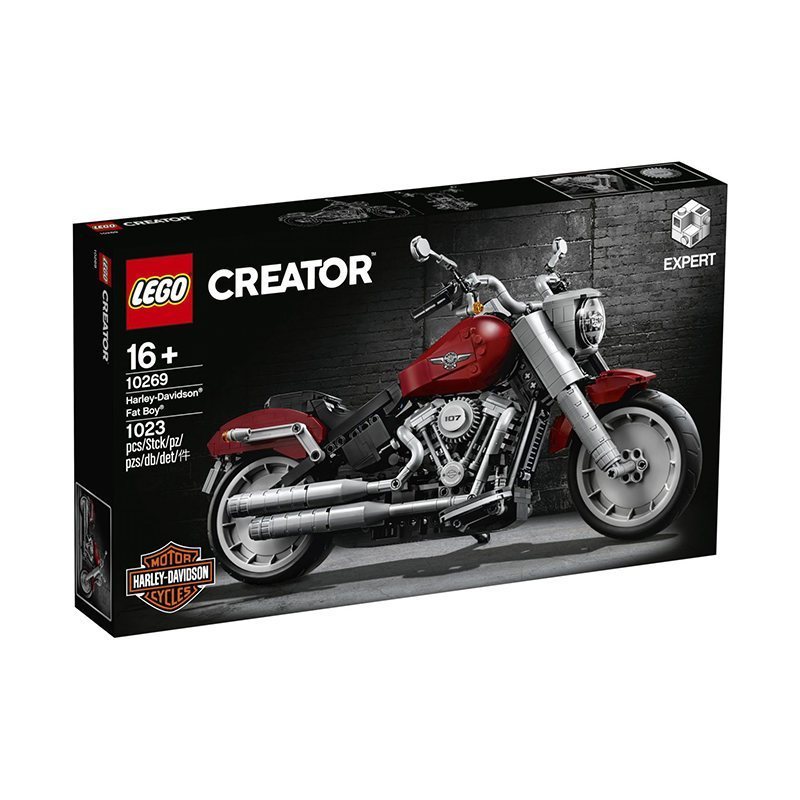 LEGO乐高创意百变系列限量版10269哈雷摩托车16岁以上1023颗粒玩具