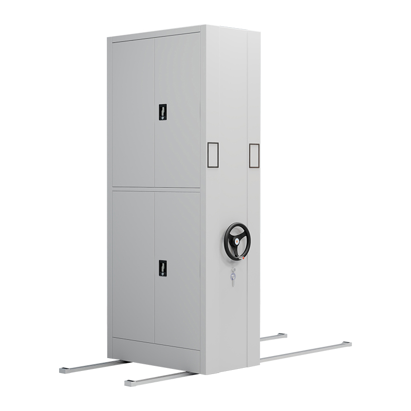 臻远 ZY-MJJA-01 手摇密集架移动档案柜钢制轨道密集柜 通双节 一列一组