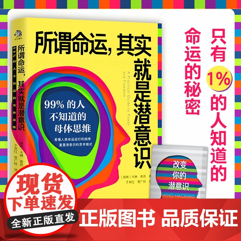 所谓命运 其实就是潜意识 卡琳·泰恩 著 励志与成功高清大图