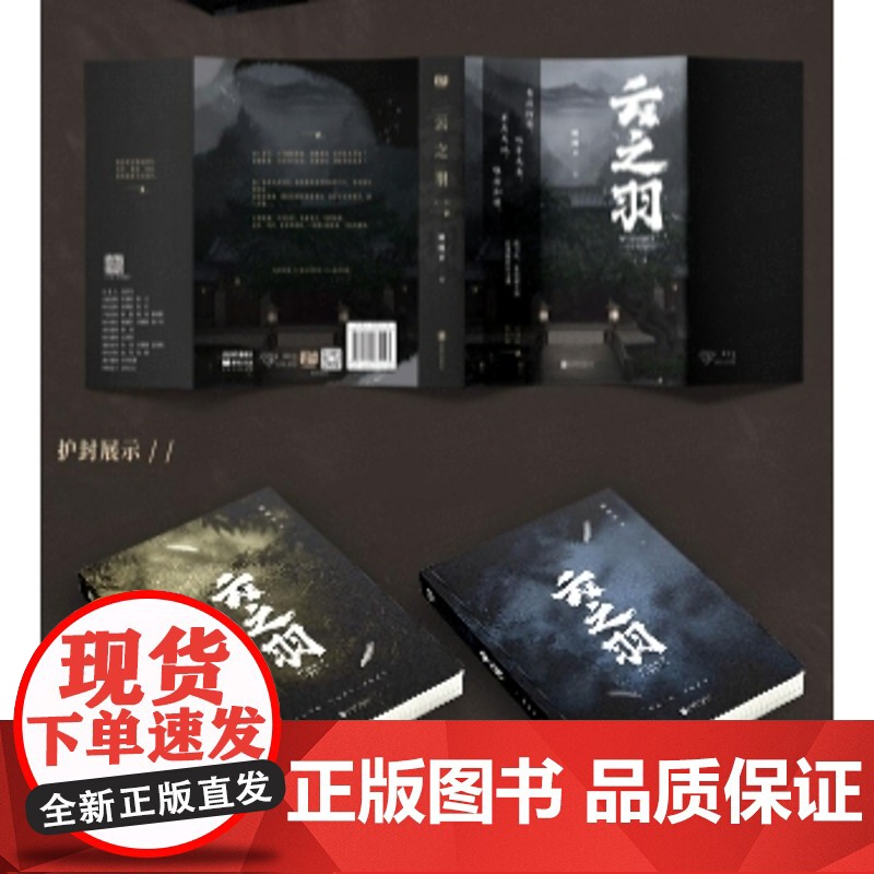 云之羽小说 顾晓声 全二册 云为衫×宫子羽 虞书欣张凌赫领衔主演影视同名小说青春文学古代间谍爱情古言说正版书高清大图
