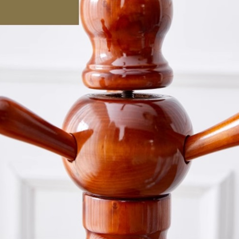 豫龙都衣帽架实木个高清大图