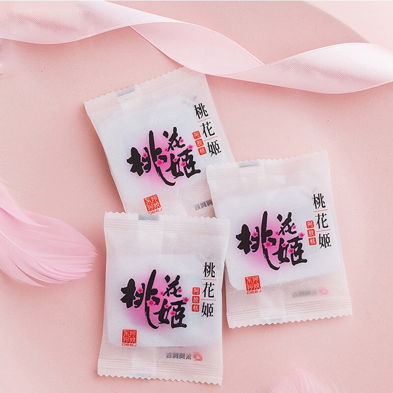 [任嘉伦推荐款]东阿阿胶 桃花姬阿胶糕75g 即食阿胶非阿胶块固元膏休闲零食高清大图