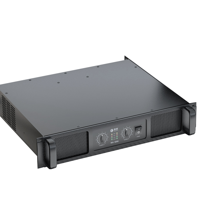 惠度(HuiDu)专业双通道纯后级功放机 MA-1200(销售单位:台)高清大图