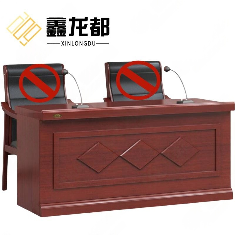 鑫龙都办公桌主席台1.6米张高清大图