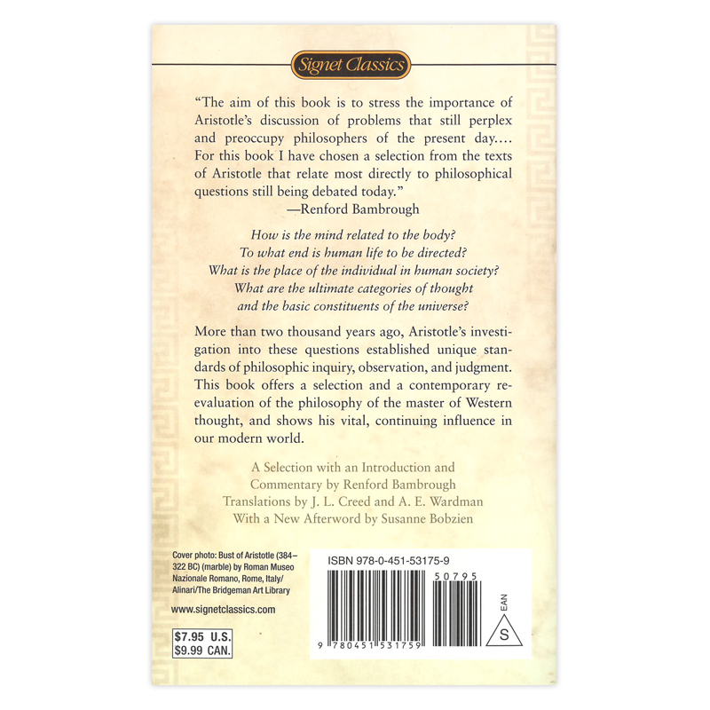[正版]亚里士多德的哲学 英文原版 The Philosophy of Aristotle 世界经典哲学名著伦理学政治高清大图