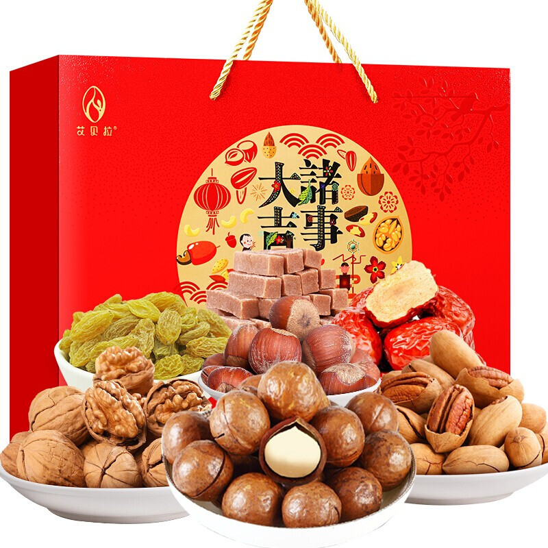 艾贝拉 诸事大吉干果1460g