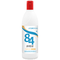 莱弗凯(LFCare)消毒护理医用84消毒液500ml*5瓶家居家用漂白杀菌宠物消毒水厨房卫生间除霉地板墙面去渍清洁剂