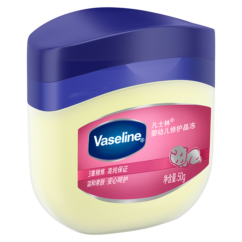 凡士林(VASELINE)婴幼儿修护晶冻50g *2[联合利华]婴儿护肤 无添加高清大图