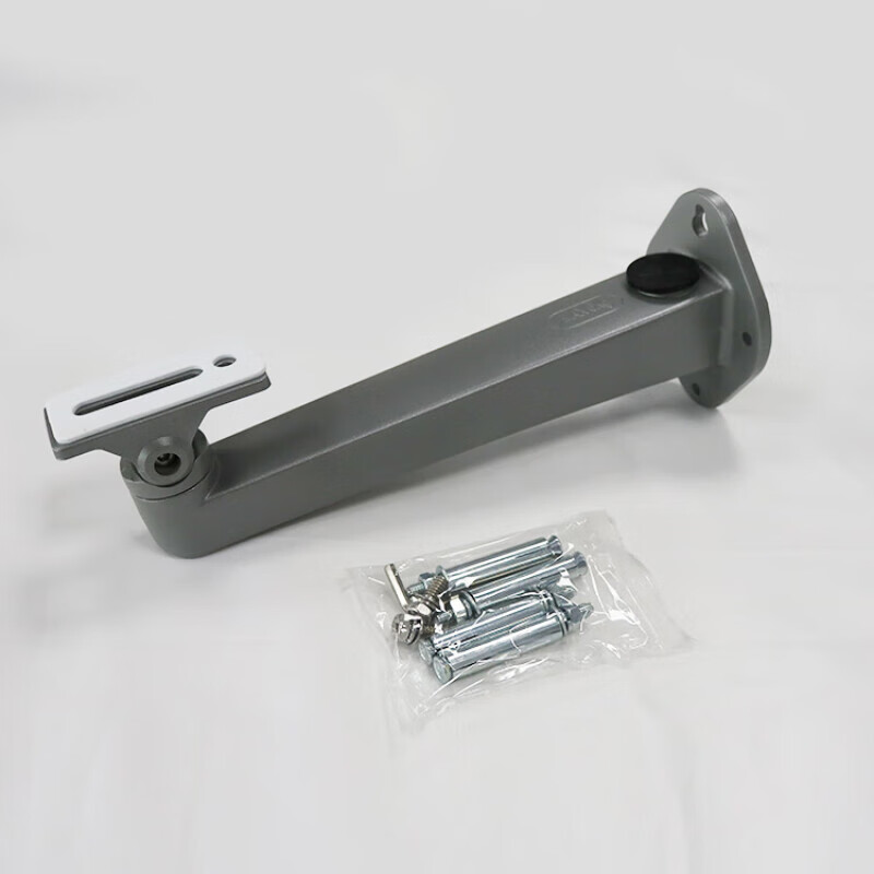 海康威视(HIKVISION)防爆支架 防爆监控摄像头支架 铝合金壁装支架 摄像机角度调节 底座可旋转支架 壁装支架高清大图