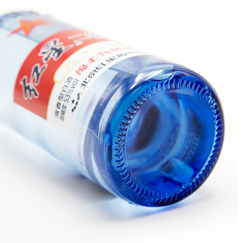 [保证正品]北京红星二锅头53度蓝瓶八年陈酿750ml*6瓶 整箱装 清香型白酒